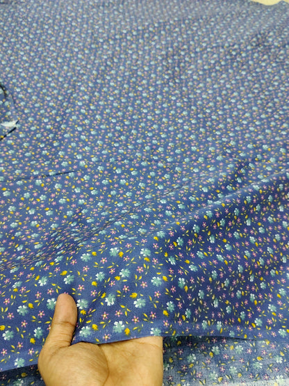 Buy Rayon Ditsy Floral Print Fabric