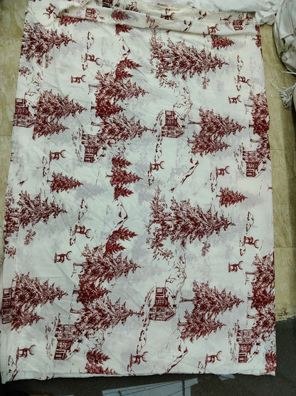 Buy Cotton Cambric Forest Print Fabric