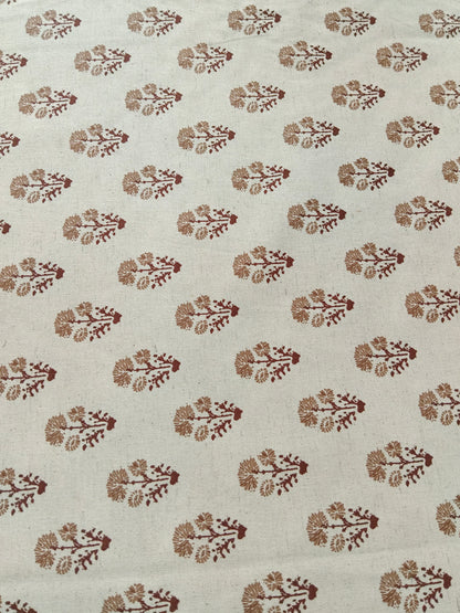 Buy Cotton Flex Butta Floral Motif Print Fabric