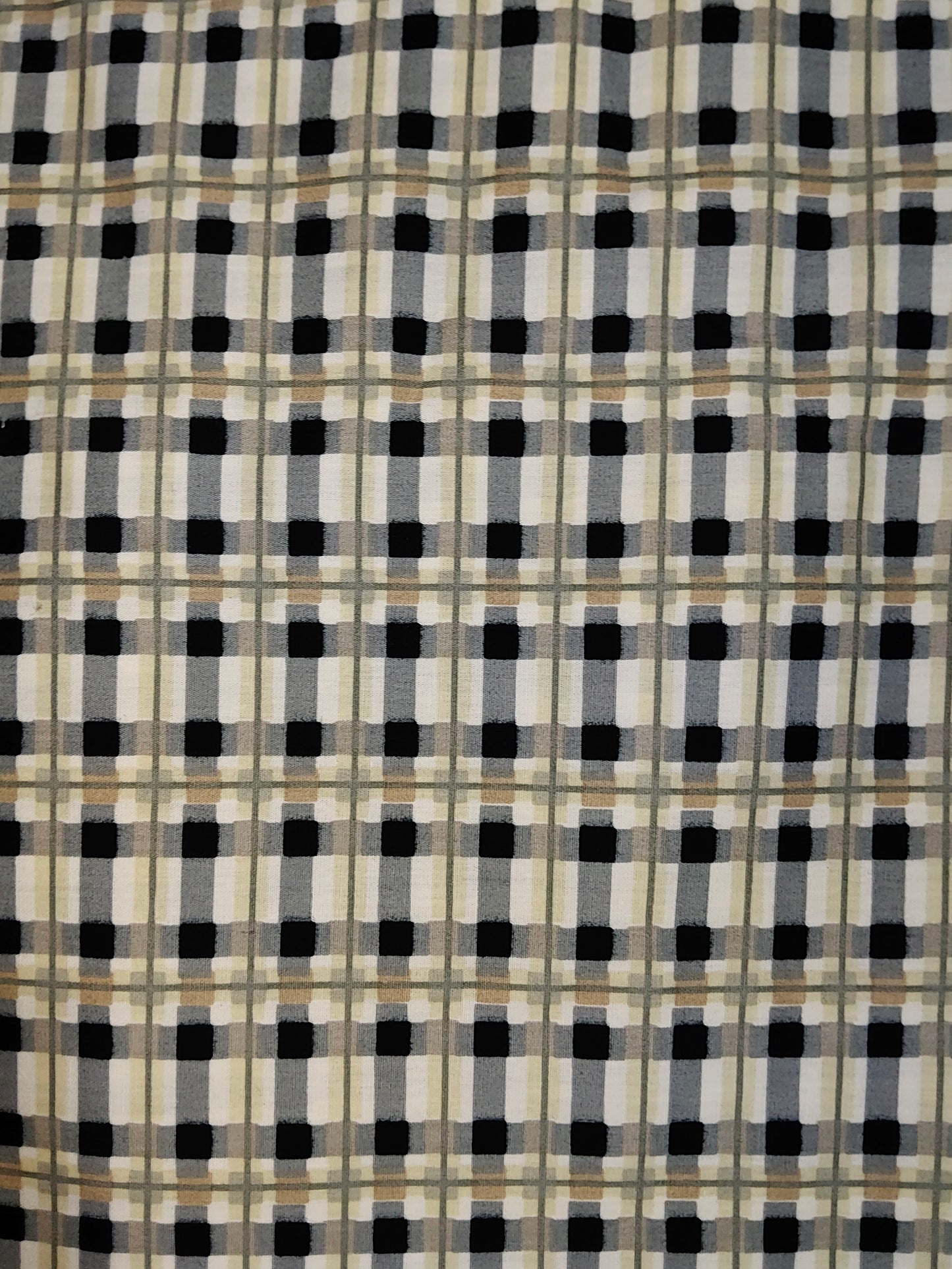 Buy Cotton Poplin Check Print Fabric