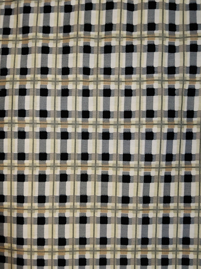 Buy Cotton Poplin Check Print Fabric