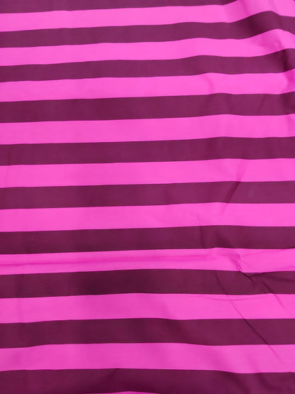 Buy Cotton Poplin Stripes Print Fabric