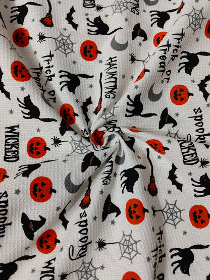 Buy Cotton Honeycomb Waffle Print Fabric